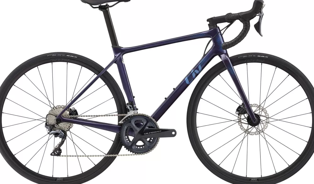 Giant Racercykler | Liv Langma Advanced 1 Disc 2023 - Blå Milky Way