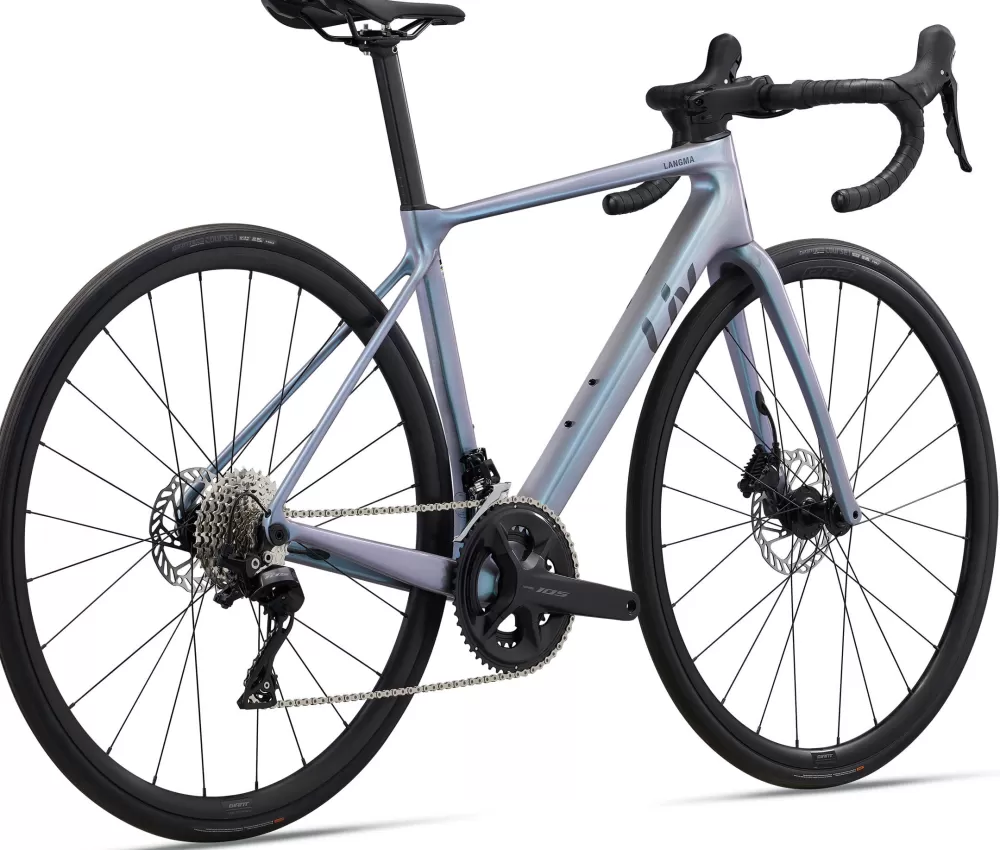 Giant Racercykler | Liv Langma Advanced 2 PC 2025 - Blå Prismatic Haze