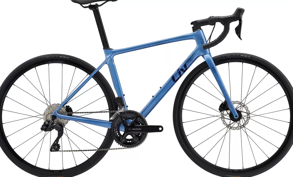 Giant Racercykler | Liv Langma Advanced Disc 1 - Di2 2025 - Blå Digi