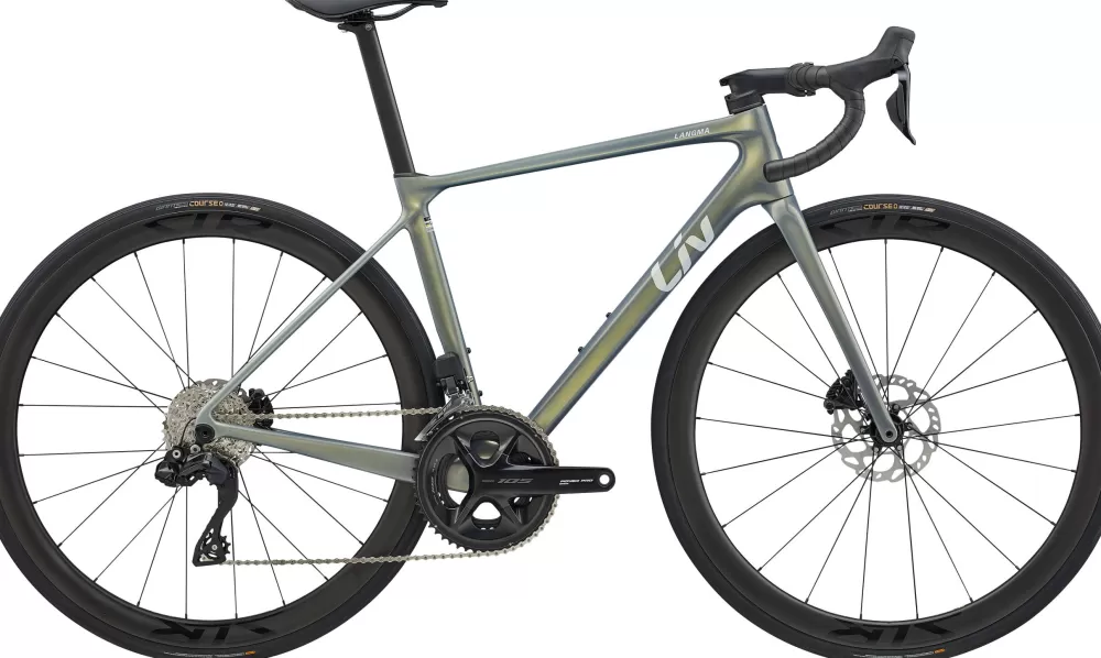 Giant Racercykler | Liv Langma Advanced Pro 1 - Di2 2025 - Grøn Aurora Noise