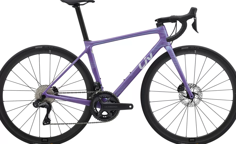 Giant Racercykler | Liv Langma Advanced Pro Disc 0 Pro Compact 2024 - Lilla Digital Blurple