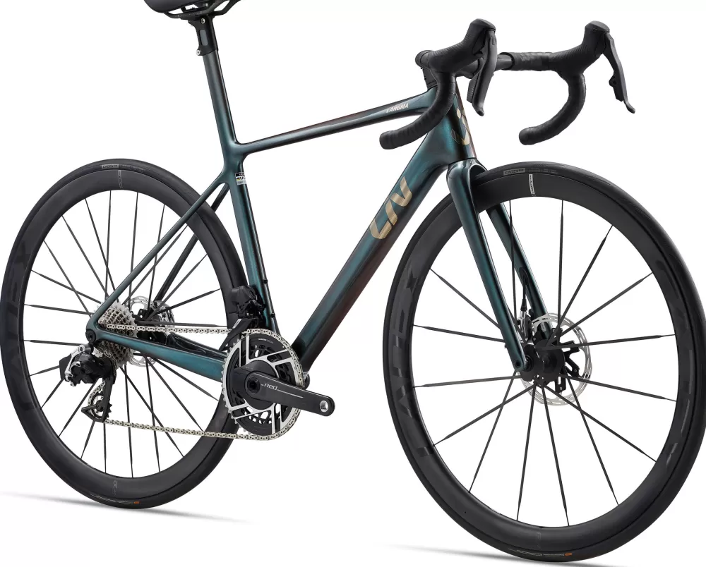 Giant Racercykler | Liv Langma Advanced SL 0 2025 - Blå Tahitian Pearl