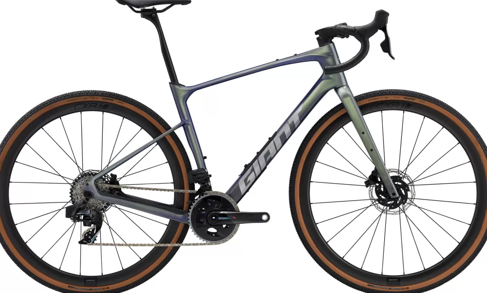 Giant Gravel Cykler | Racercykler | Revolt Advanced Pro 0 2025 - Grøn Interstellar