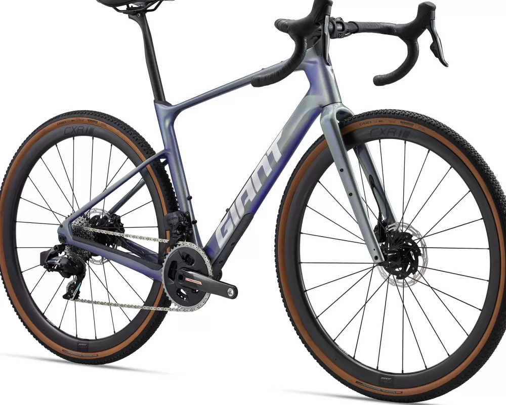 Giant Gravel Cykler | Racercykler | Revolt Advanced Pro 0 2025 - Grøn Interstellar