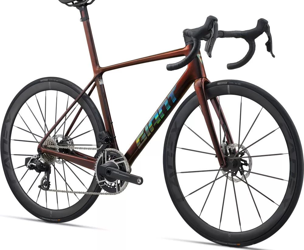 Giant Racercykler | TCR Advanced SL 0 Red 2025 - Black Lava