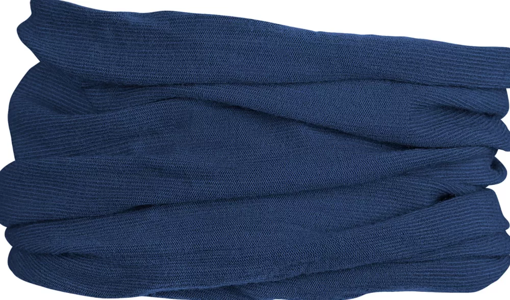 GripGrab Halsedisser | Cykeltøj Til Herre | Multifunktionel Merino Halsedisse - Blå Navy Blue