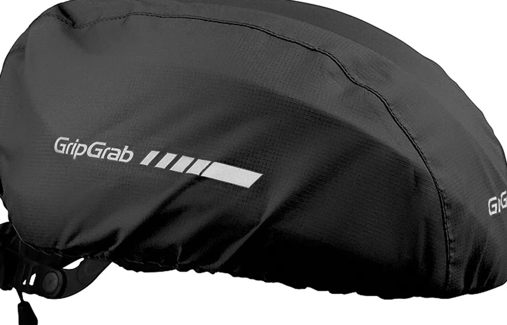 GripGrab Hjelmhuer | Cykeltøj Til Herre | Vandtæt Helmet Cover - Sort Black