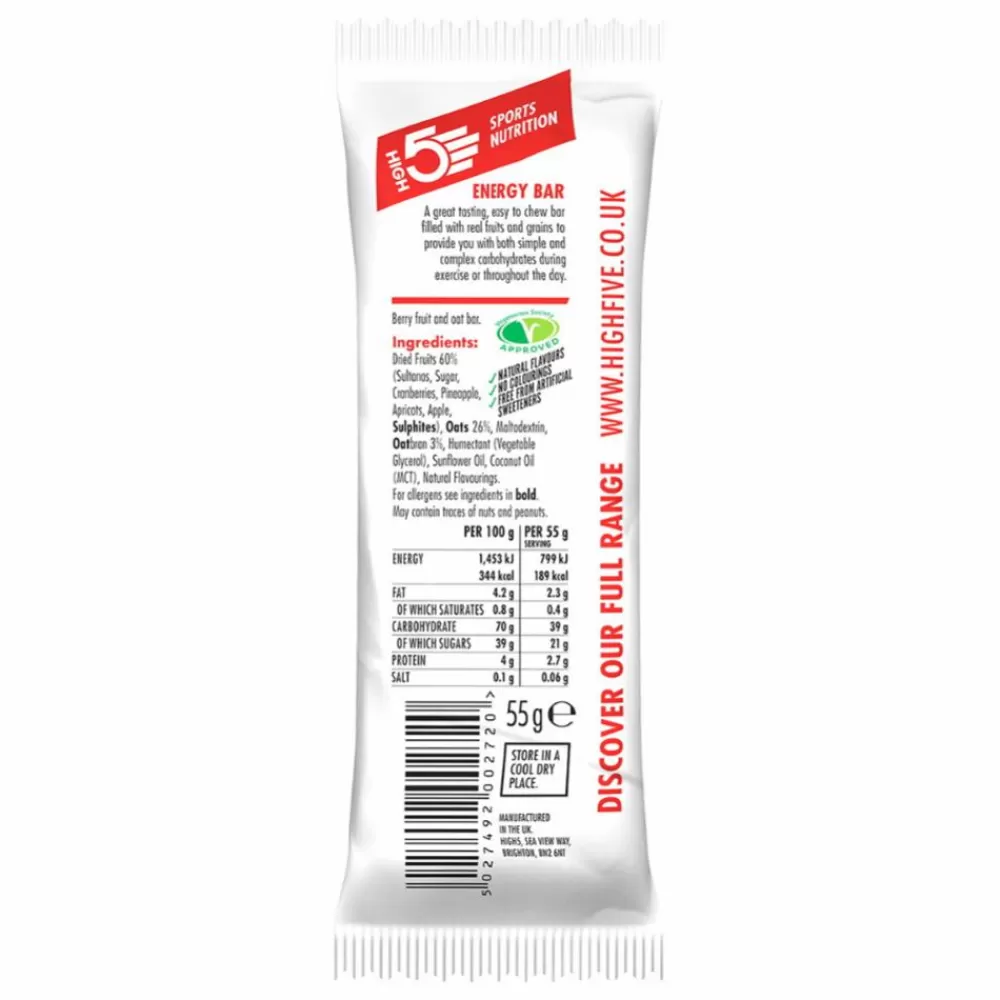 High5 Energiprodukter | Spinning*Energy Bar 55g - Berry
