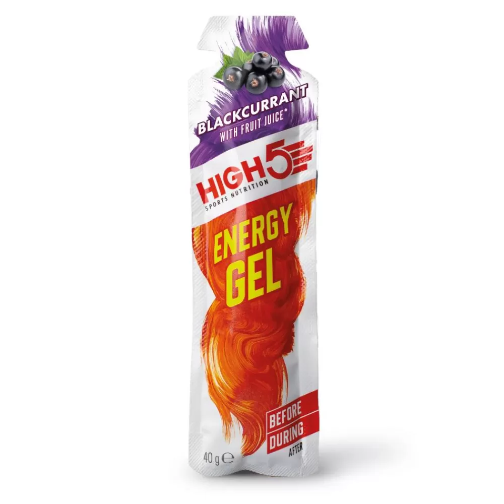 High5 Energiprodukter | Spinning*Energy Gel 32 Ml - Blackcurrant