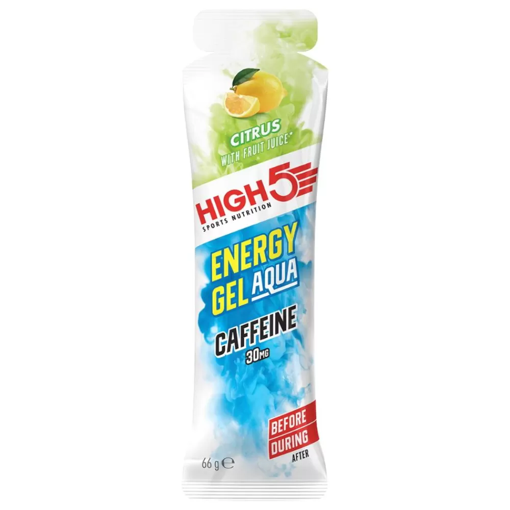 High5 Energiprodukter | Spinning*Energy Gel Aqua Caffeine 60ml - Citrus