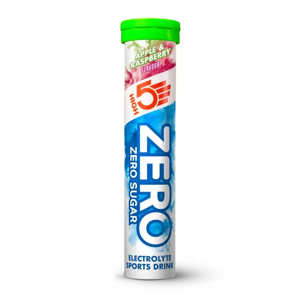 High5 Energiprodukter | Spinning*Zero Elektrolytter Rør M. 20 Tabs - Apple/raspberry