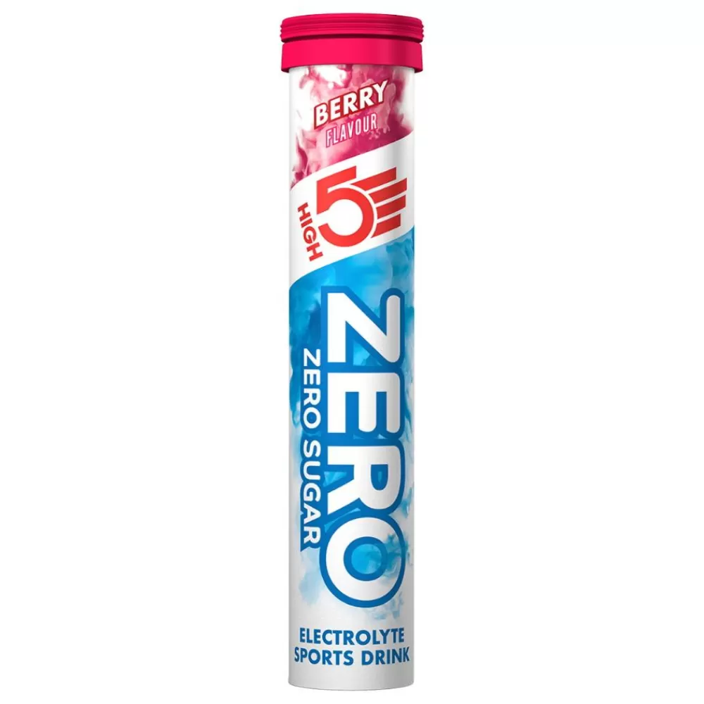 High5 Energiprodukter | Spinning*Zero Elektrolytter Rør M. 20 Tabs - Berry