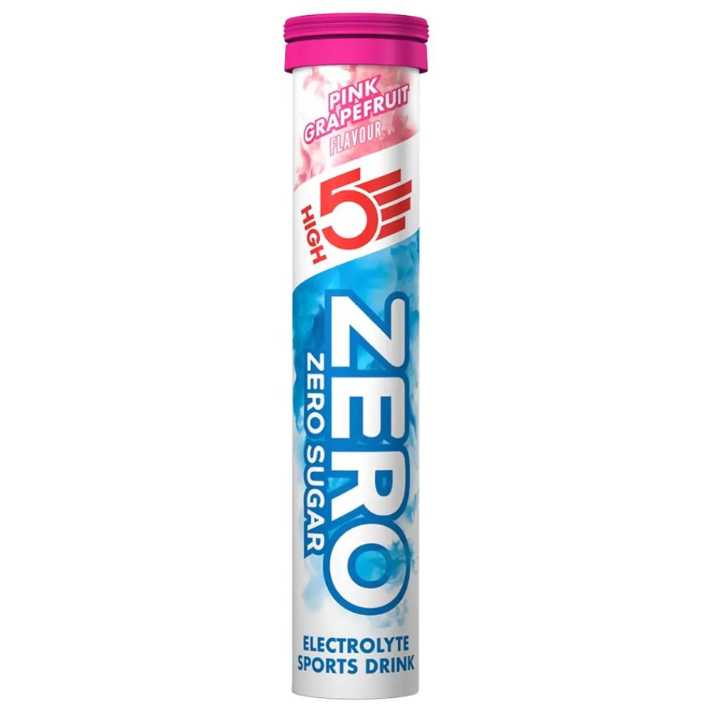 High5 Energiprodukter | Spinning*Zero Elektrolytter Rør M. 20 Tabs - Pink Grapefruit