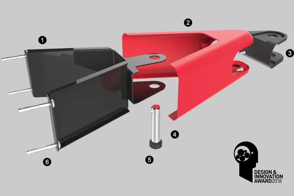 Hiplok Diverse*AIRLOK Air Lock - Rød