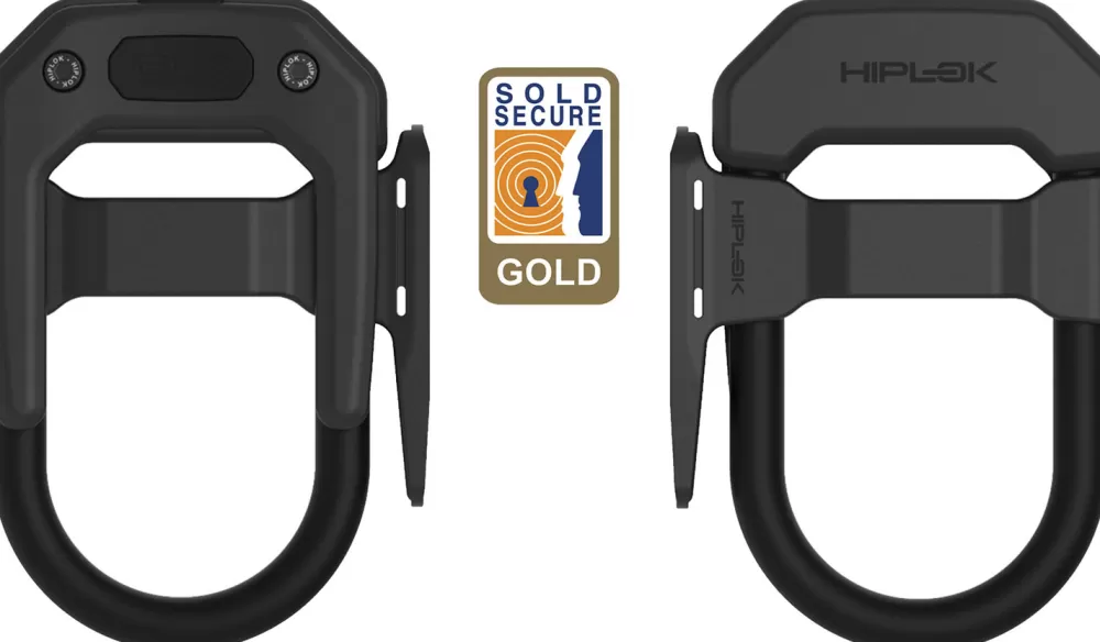 Hiplok Cykellås | DX With Frame Clip U-lock