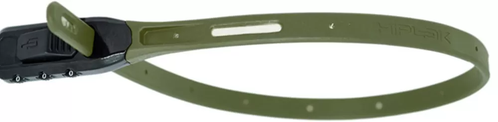 Hiplok Cykellås | Z LOK Café Lås, Combo Cable Lock - Army