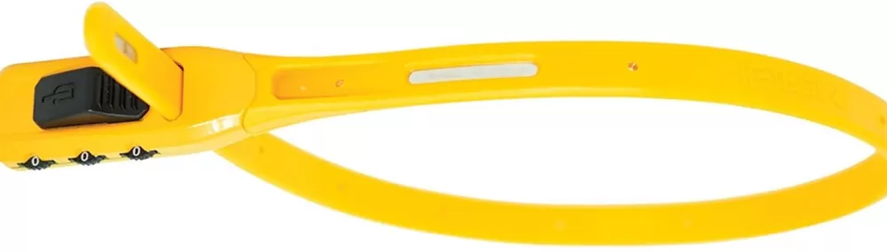 Hiplok Cykellås | Z LOK Café Lås, Combo Cable Lock - Gul