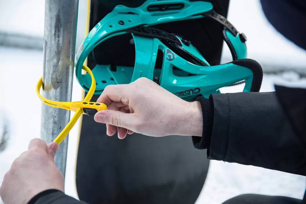 Hiplok Cykellås | Z LOK Café Lås, Combo Cable Lock - Gul
