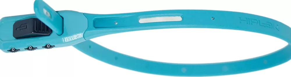 Hiplok Cykellås | Z LOK Café Lås, Combo Cable Lock - Turkis