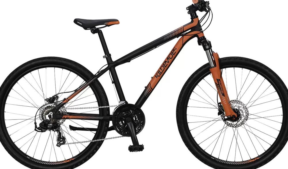 Kildemoes Børnecykler | Intruder MTB 21g 26" Dreng 2024 - Sort Soft Black w/orange