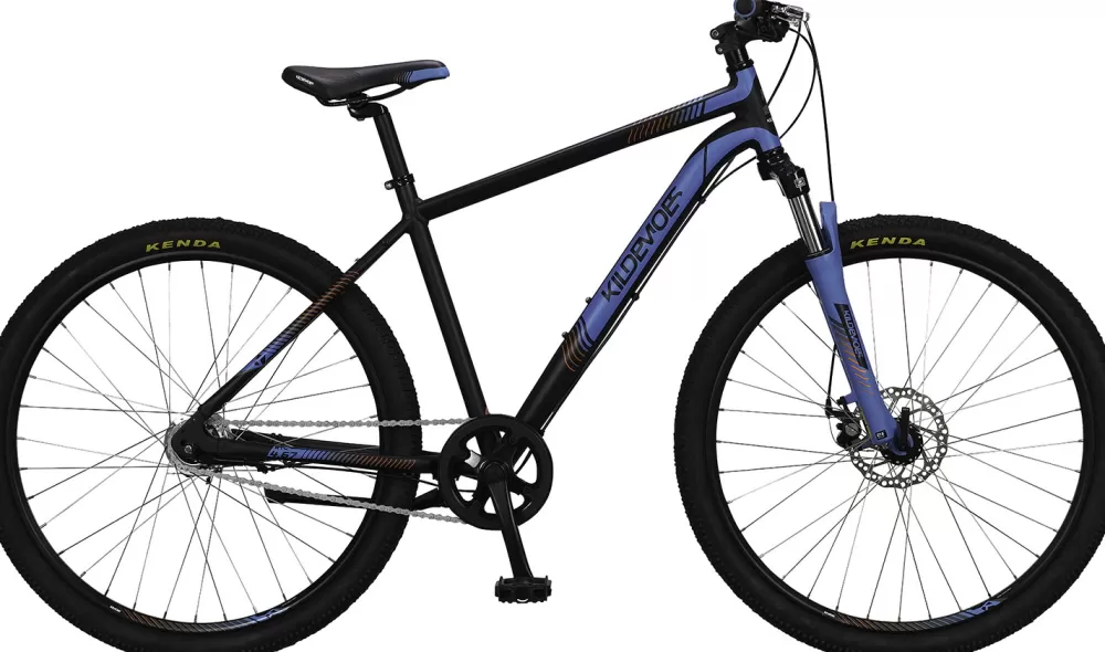 Kildemoes Børnecykler | Intruder MTB 7g Dreng 2024 - Sort Soft Black w/blue
