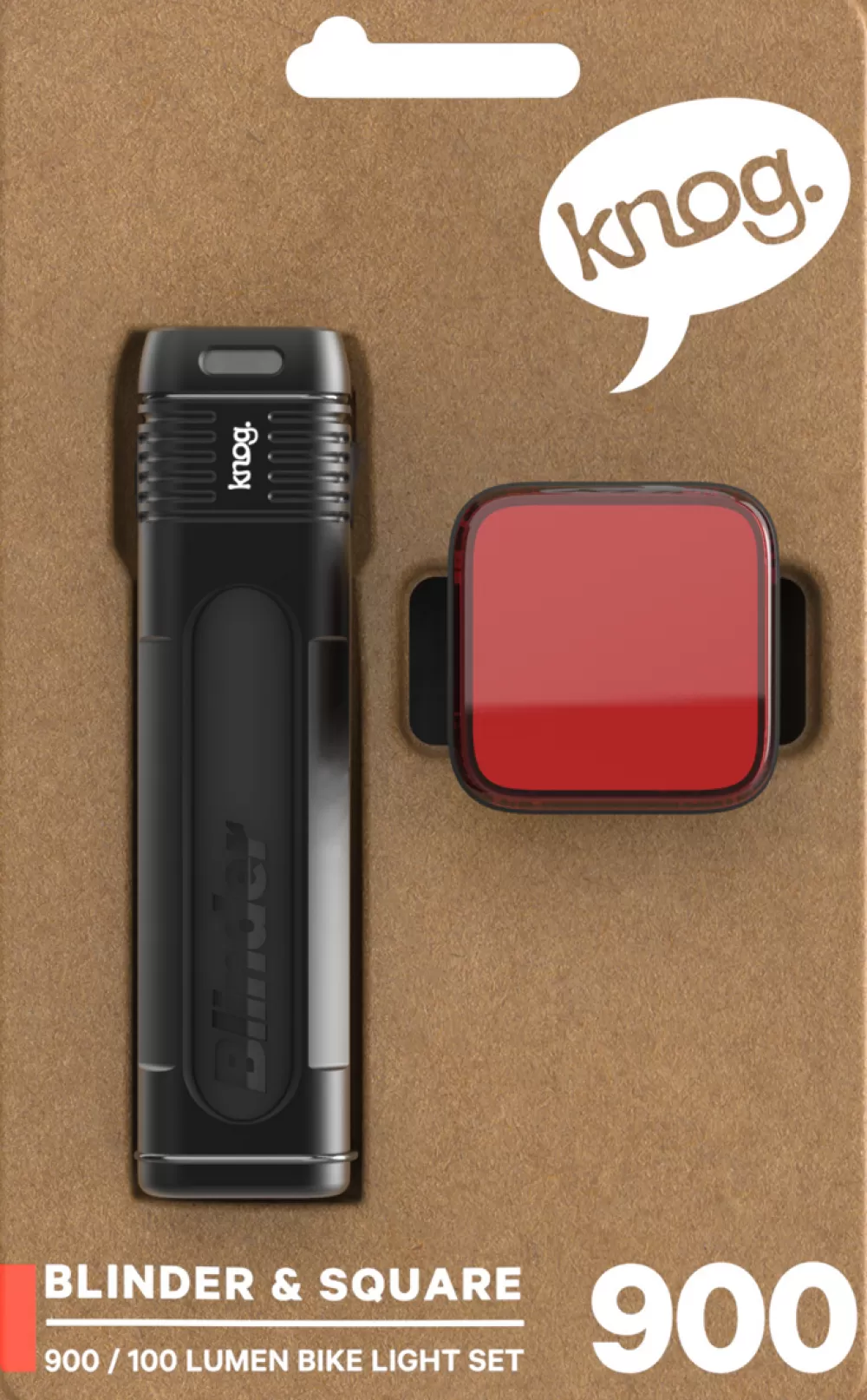 Knog Cykellygter | Blinder 900 & Blinder 100 Lygtesæt