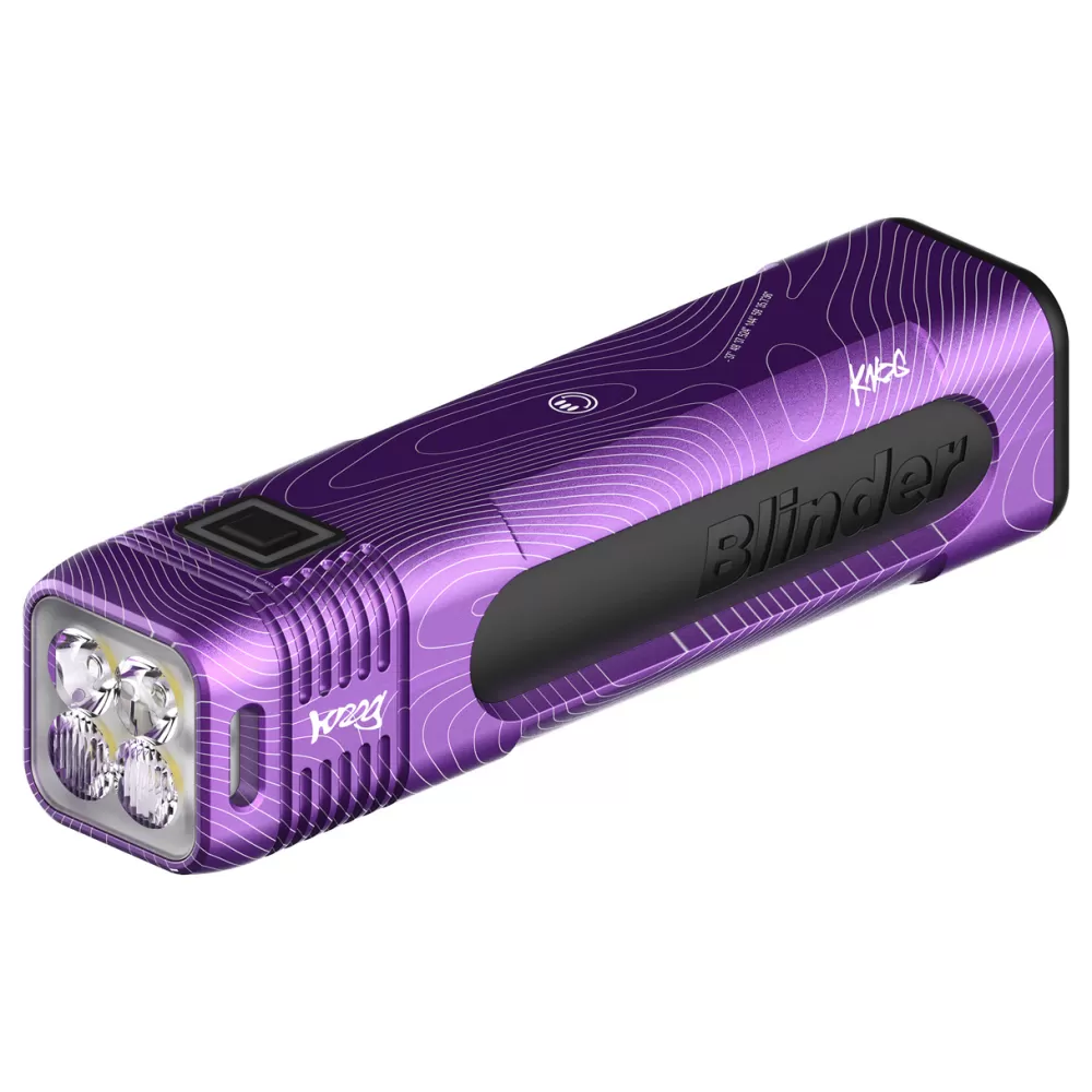 Knog Cykellygter | Blinder 900 Limited Edition - Purple Anodized