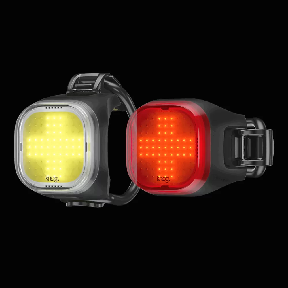 Knog Cykellygter | Blinder Mini Cross Twinpack Lygtesæt