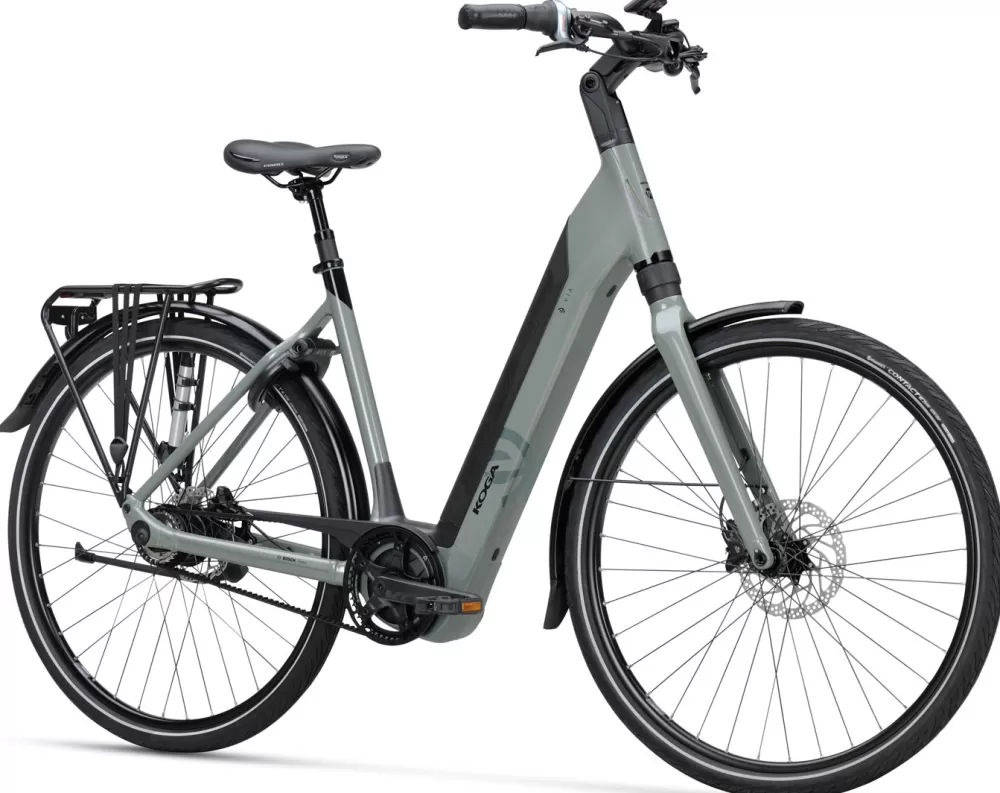 KOGA Elcykler | Evia Dame 500wh 2025 - Grøn SAGA GREEN GLOSS