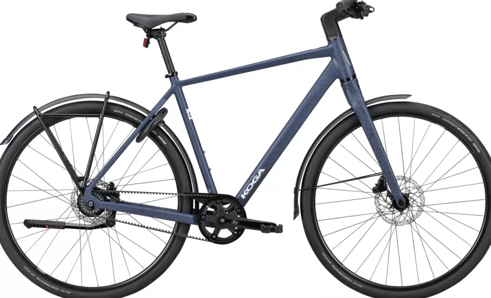 KOGA Herrecykler | Supermetro Herre 2025 - Blå WRINKLED JEANS BLUE