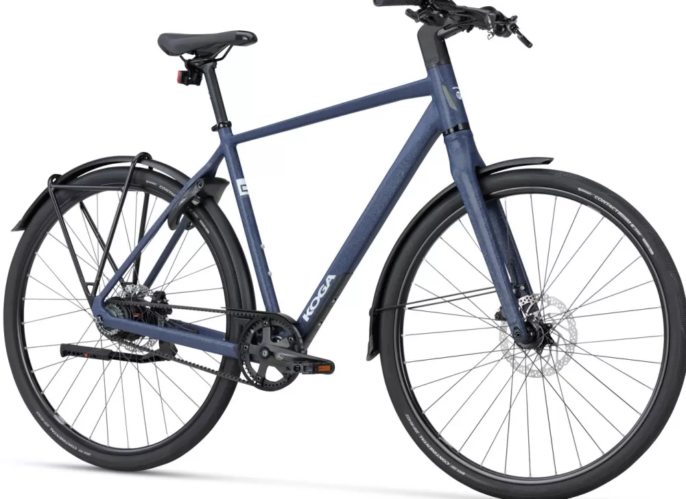 KOGA Herrecykler | Supermetro Herre 2025 - Blå WRINKLED JEANS BLUE