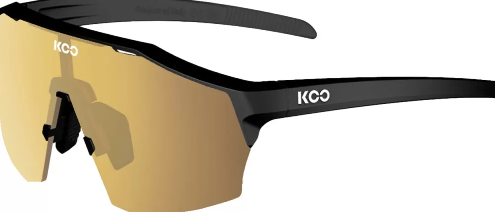 KOO Cykelbriller | Demos Cykelbriller - Black Matt / Gold