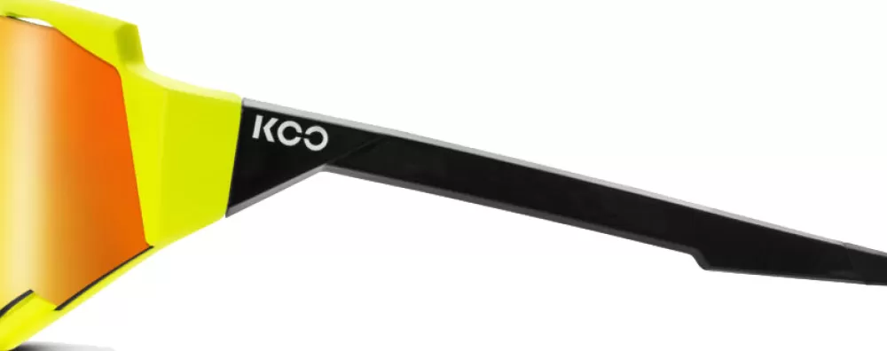 KOO Cykelbriller | Spectro Cykelbriller - Gul/Rød
