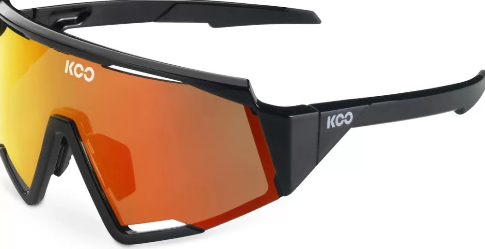 KOO Cykelbriller | Spectro Cykelbriller - Sort/rød