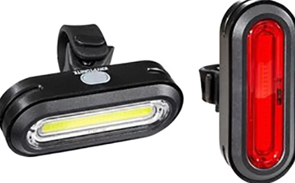 Kryptonite Cykellygter | Avenue F-150 & R-75 USB COB Lygtesæt