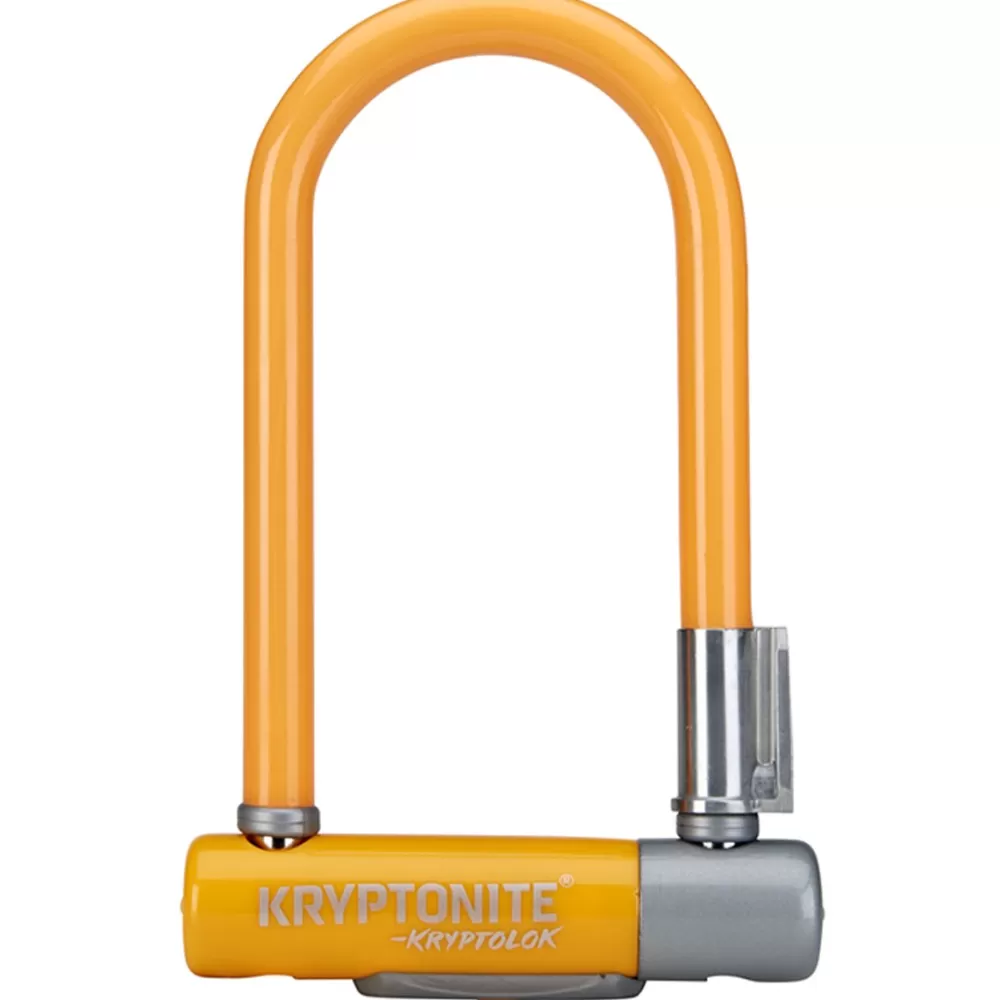 Kryptonite Cykellås | Bøjlelås 2 Mini7, Orange