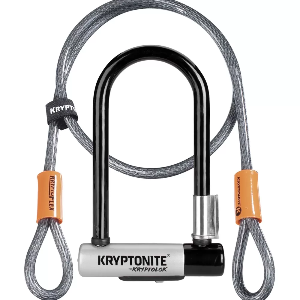 Kryptonite Cykellås | Bøjlelås Mini7 M. Wire