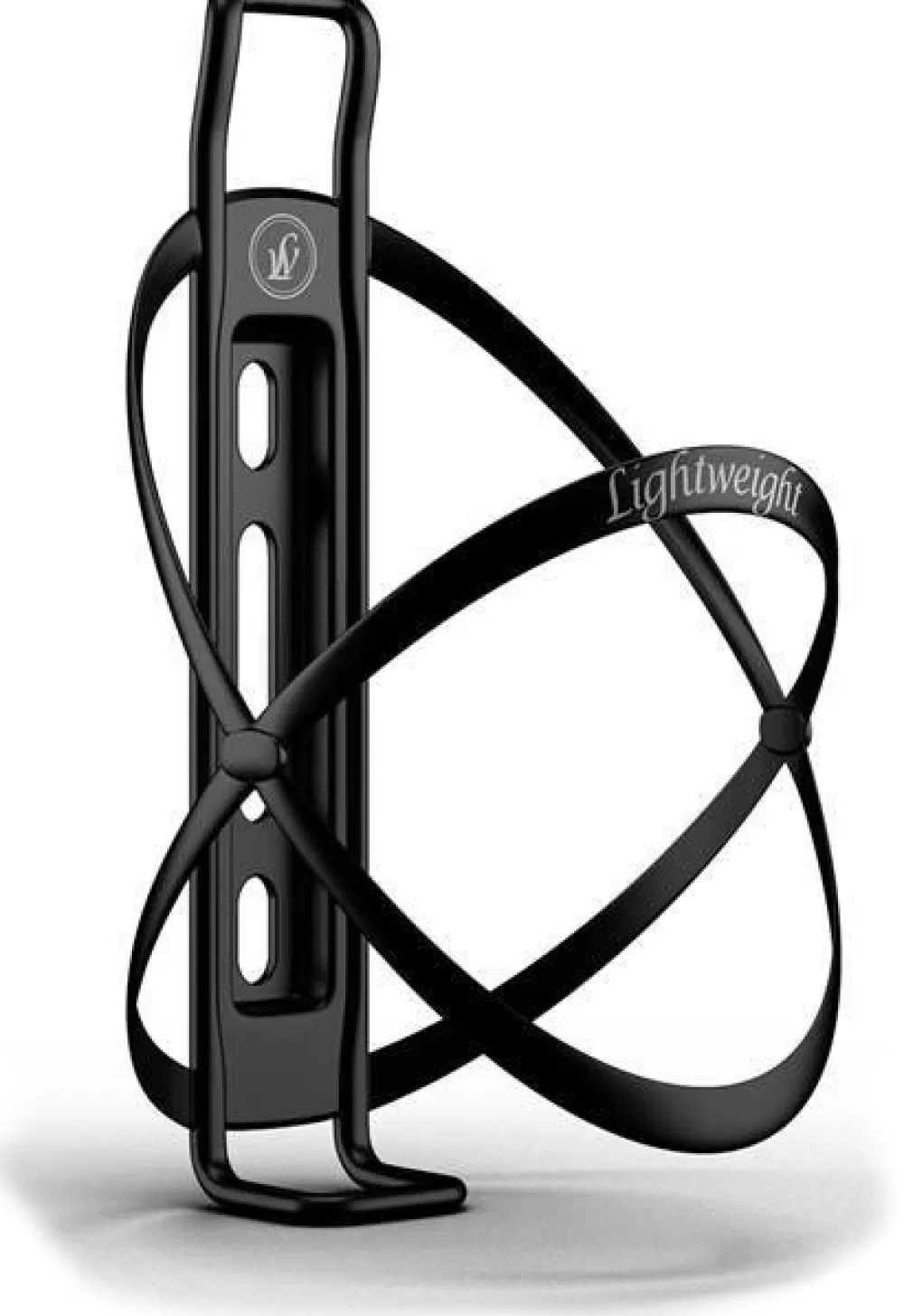 Lightweight Flaskeholdere*Edelhelfer Flaskeholder - Sort M. Hvid Skrift