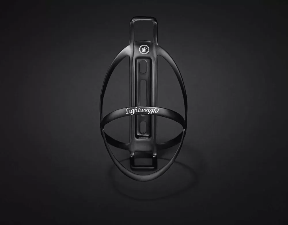 Lightweight Flaskeholdere*Edelhelfer Flaskeholder - Sort M. Hvid Skrift