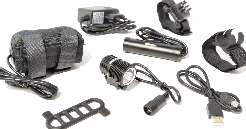 Mix Bike Cykellygter | Mixbike GoMini 1000lm Inkl. 2 Batterier & Oplader
