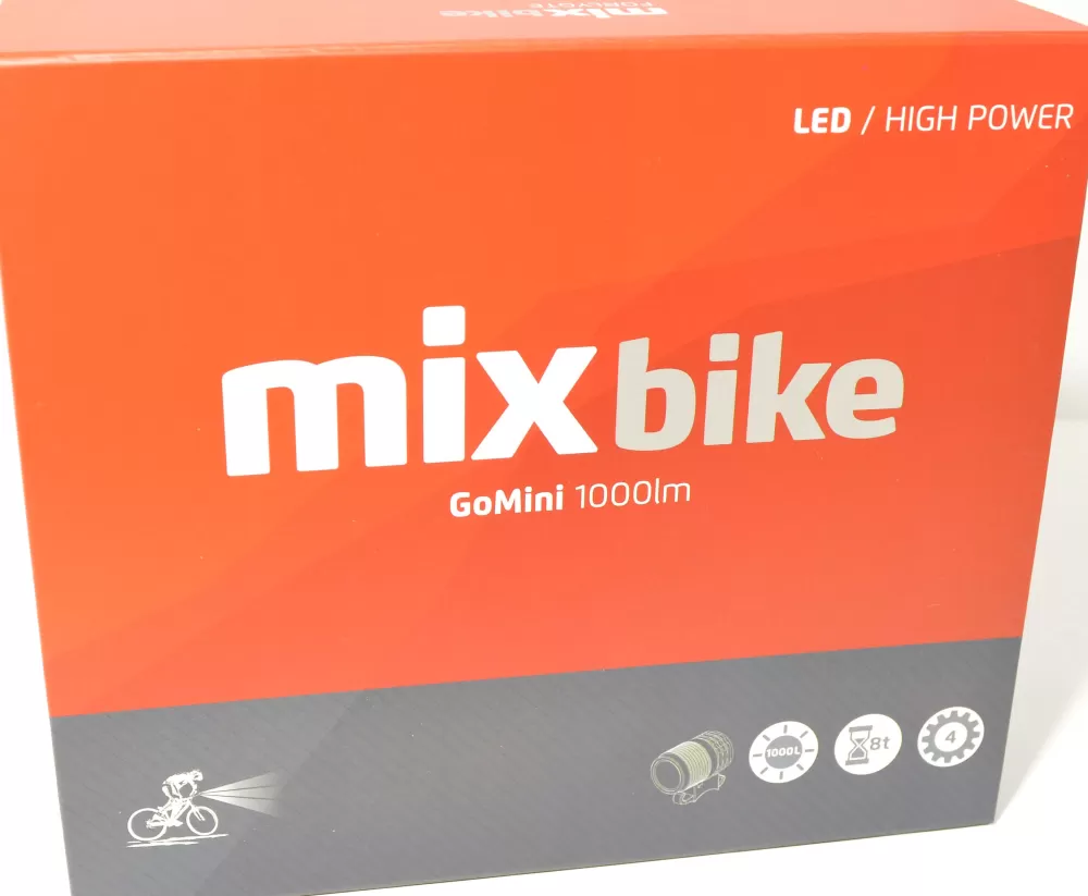 Mix Bike Cykellygter | Mixbike GoOne 1000lm Inkl. Batteri & Oplader