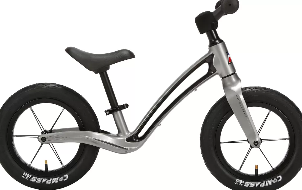 Motobecane Diverse*Roadie 12" Løbecykel - Sølv