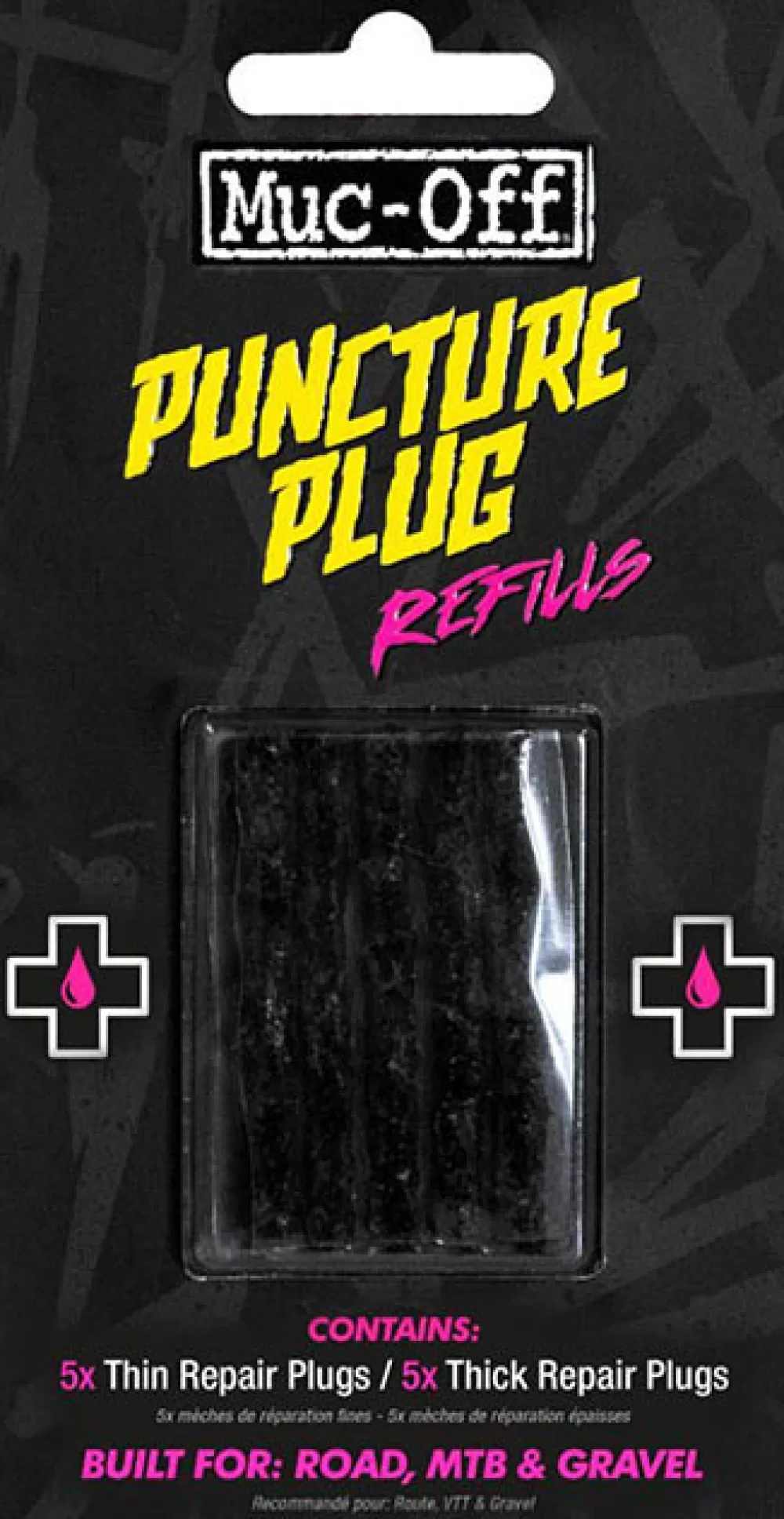 Muc-Off Lappegrej*B.A.M. Puncture Plugs Refill - Tubeless Orme