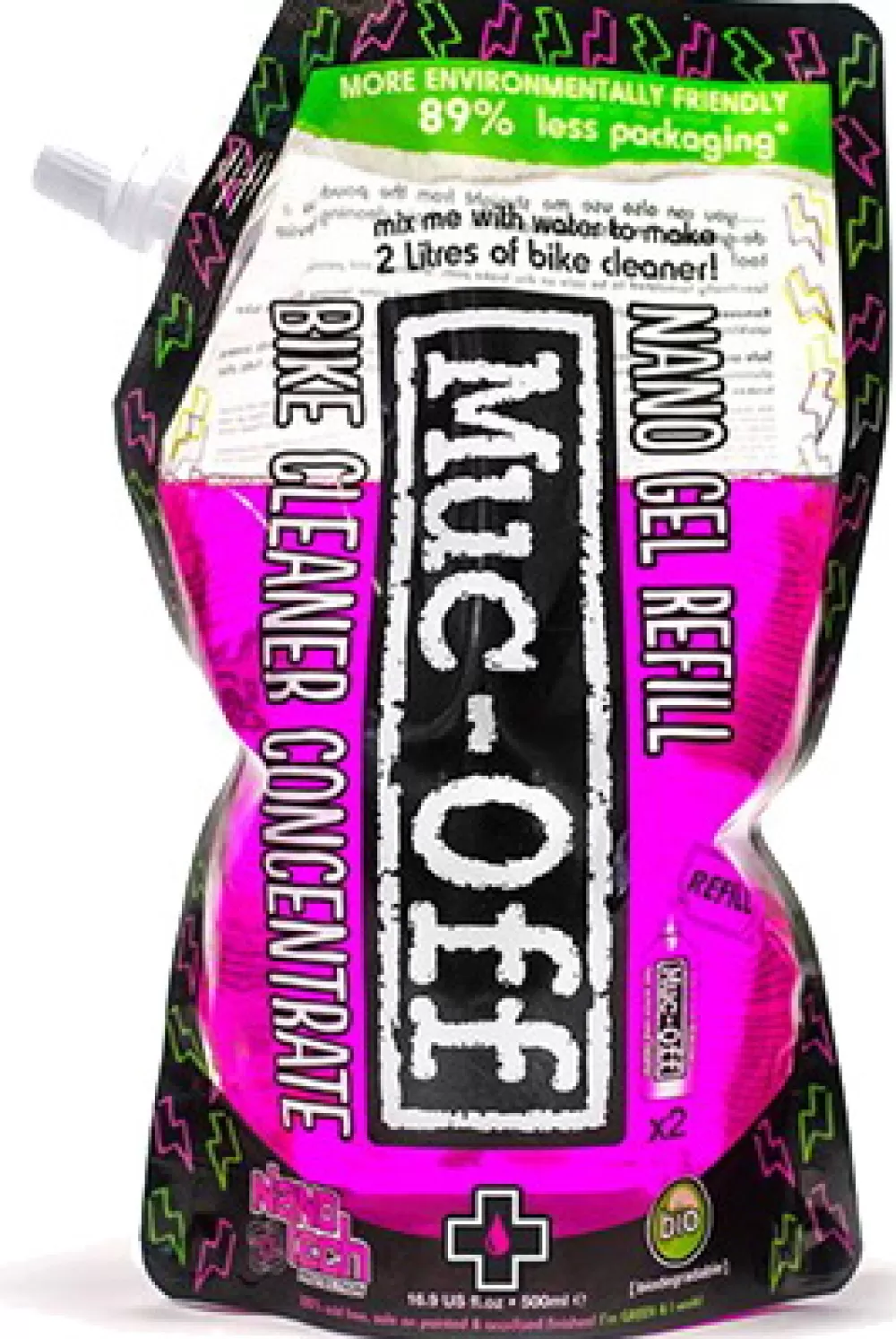 Muc-Off Cykelpleje | Bike Cleaner Nano Gel - 500 Ml (2L)
