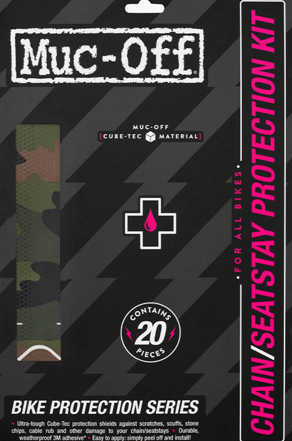 Muc-Off Cykelpleje | Chain Stay Protector Chainstay - camo