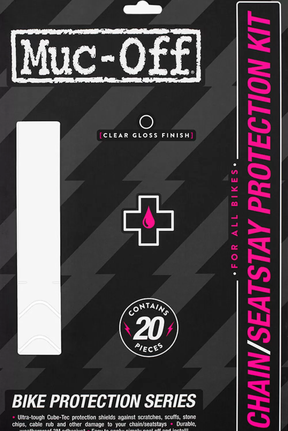 Muc-Off Cykelpleje | Chain Stay Protector Chainstay - clear gloss
