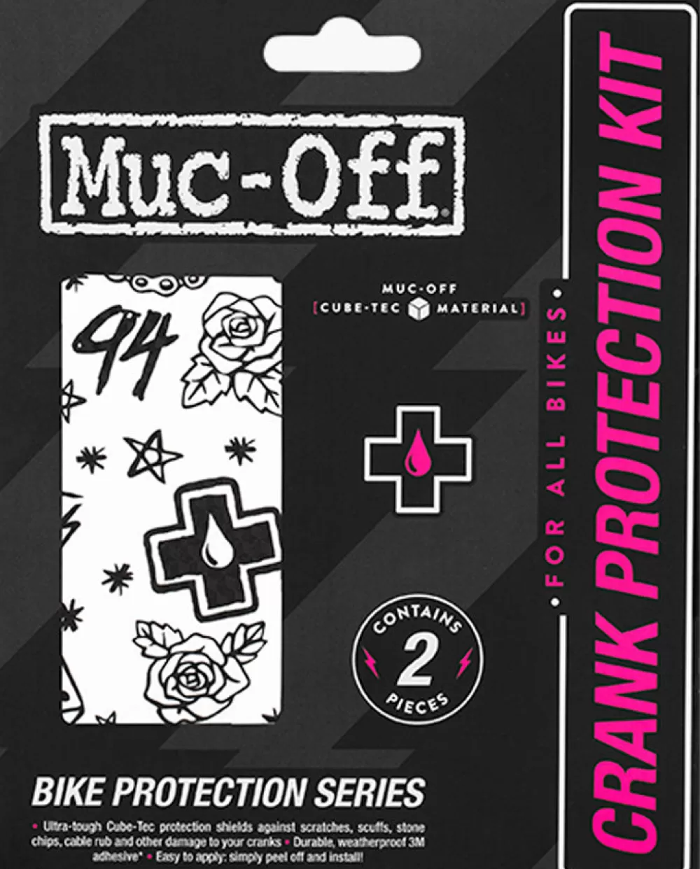 Muc-Off Cykelpleje | Crank Protector Crank Kit - Punk