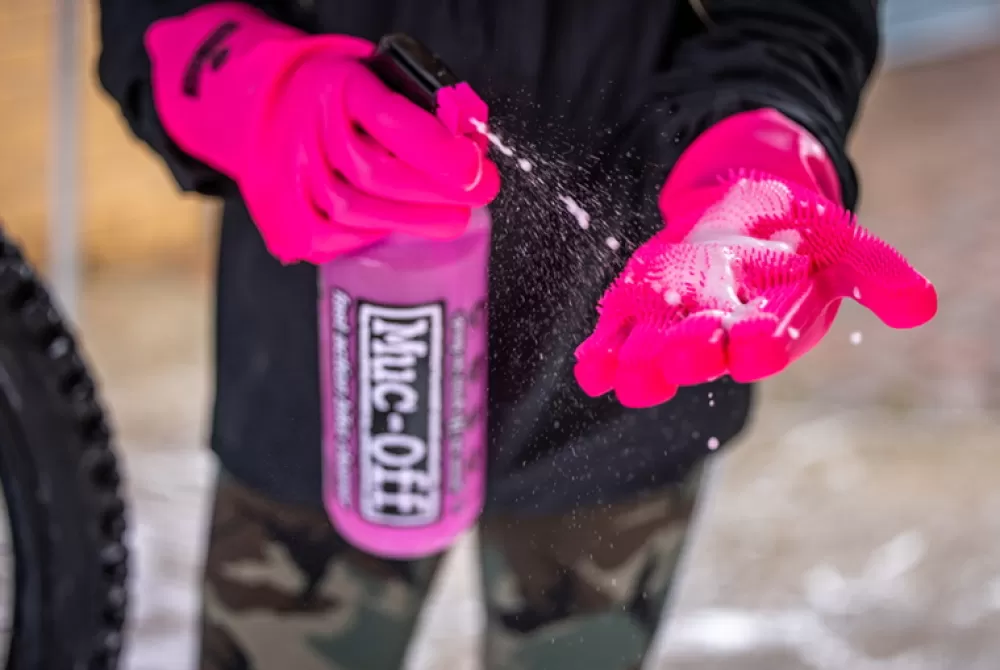 Muc-Off Cykelpleje | Deep Scrubber Gloves