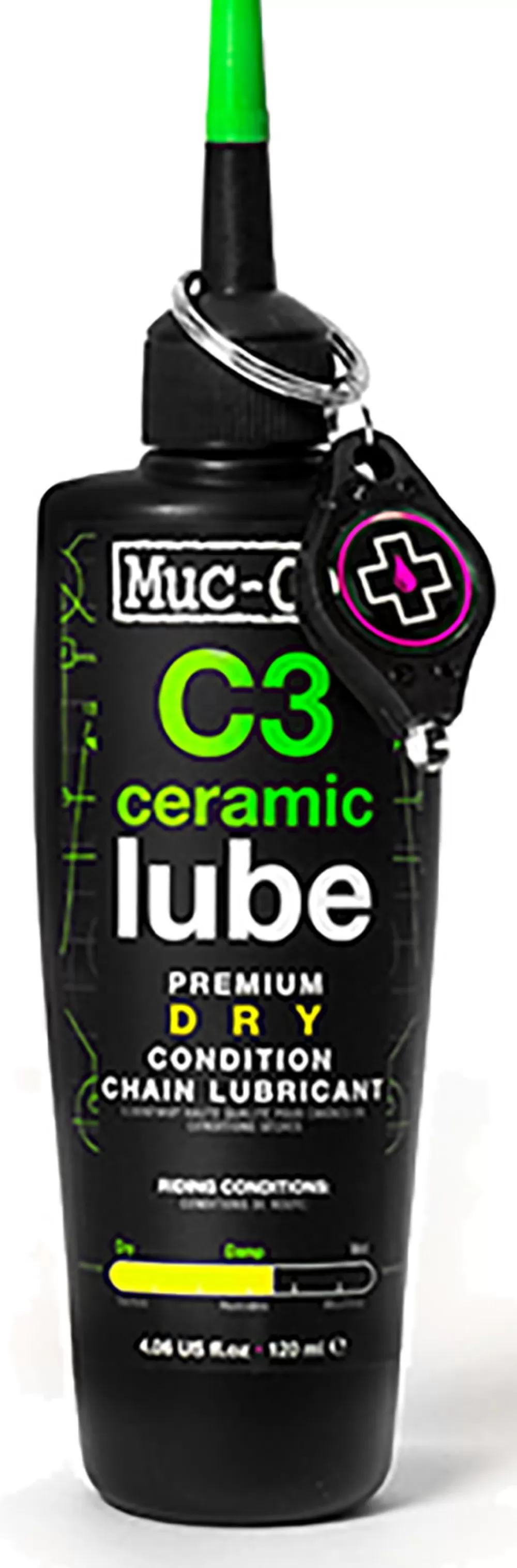Muc-Off Olie / Fedt*Dry Lube - C3 Ceramic Olie - 120 Ml