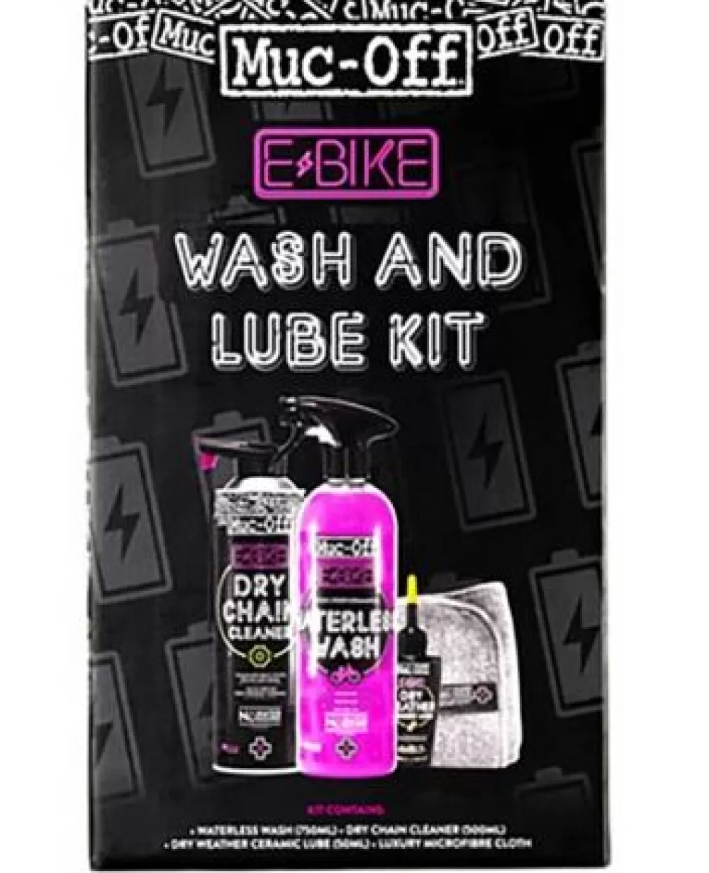 Muc-Off Olie / Fedt*E-Bike Wash And Lube Kit (Vask & Olie)